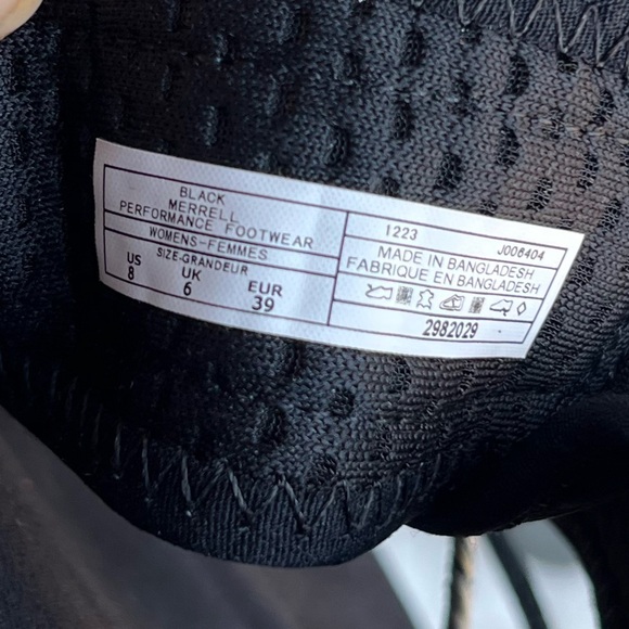 🆕 Merrell Women's Terran 4 Post Slide Sandals Black Size 8 Casual Summer - Picture 7 of 9